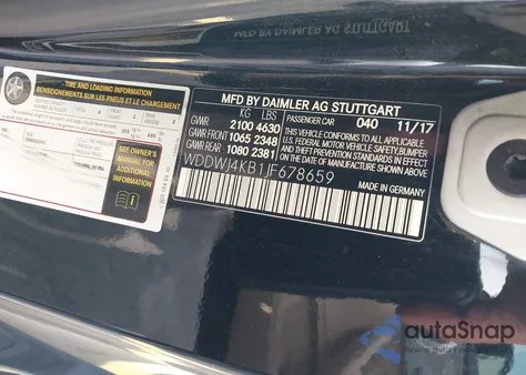 2018 Mercedes-Benz C 300 4Matic from USA, damaged, VIN WDDWJ4KB1JF678659